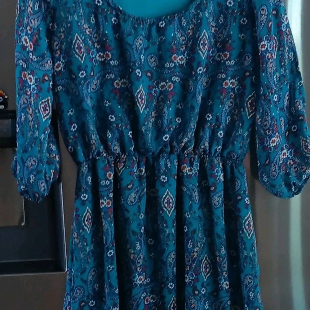 Bohemian Paisley Dress
